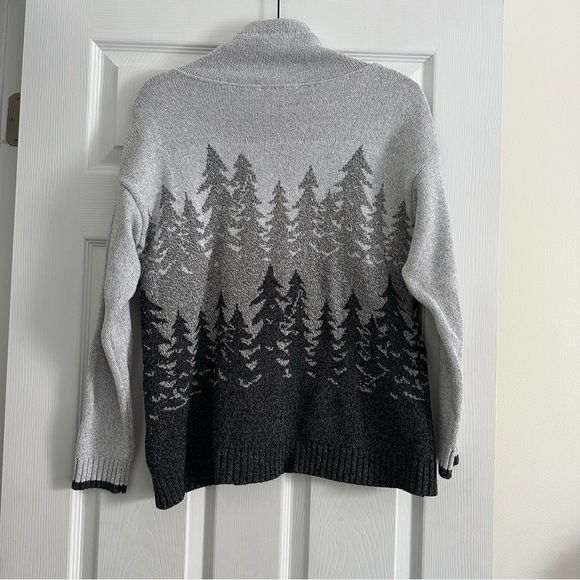 Size S Parkhurst Cotton Country Canada Thalia Tree Pullover Hoodie - Picture 2 of 5